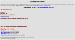 Desktop Screenshot of boatanchors.org