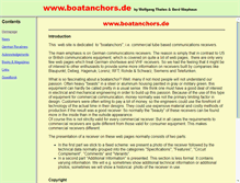 Tablet Screenshot of boatanchors.de